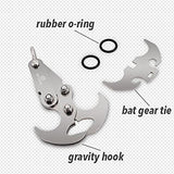 Multi-purpose Survival Magnetic Folding Grappling