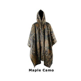 Multi-function Hooded Rain Poncho