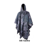 Multi-function Hooded Rain Poncho