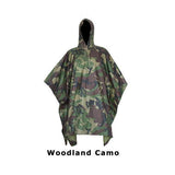 Multi-function Hooded Rain Poncho