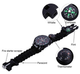7-in-1 Survival Watch Bracelet
