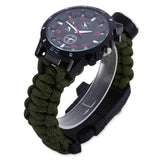 7-in-1 Survival Watch Bracelet