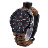 7-in-1 Survival Watch Bracelet