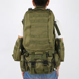 Large Military Style Outdoor-50L Backpack