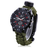 7-in-1 Survival Watch Bracelet