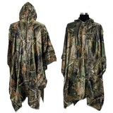 Multi-function Hooded Rain Poncho