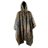 Multi-function Hooded Rain Poncho