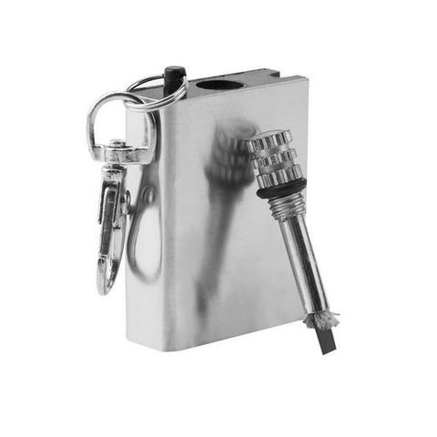 Fire Starter Flint Match Lighter Metal