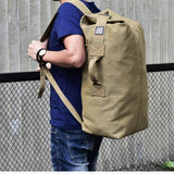 SC-7P Military Style Canvas Backpack