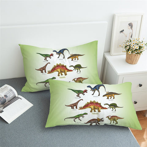 Dinosaur Decorative Pillowcase