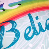 3-Piece Rainbow Unicorn Bedding Set