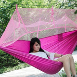 Camping Hammock With Mesh Top