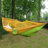 Camping Hammock With Mesh Top