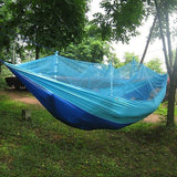 Camping Hammock With Mesh Top