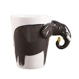 Hand Painted Giraffe 3D Mug
