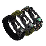 5 in 1 Emergency Survival Bracelet Compass