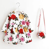 Princess Girls Dress With Bag