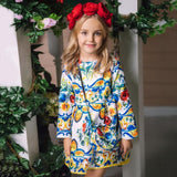 Princess Girls Dress With Bag