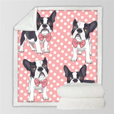 Bow Wow Dog Blanket