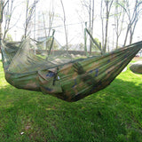 Camping Hammock With Mesh Top